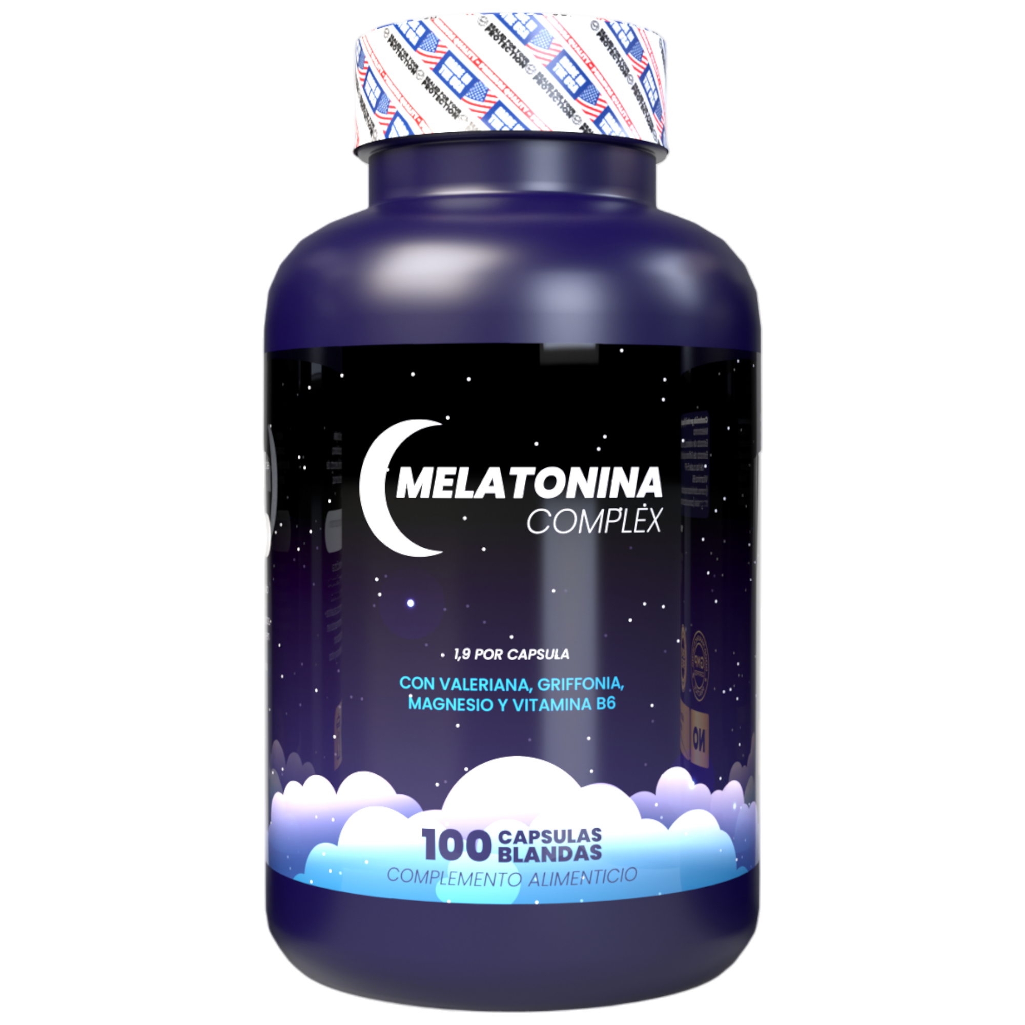 Vista 2 de MELATONINA COMPLEX + CITRATO MAGNESIO